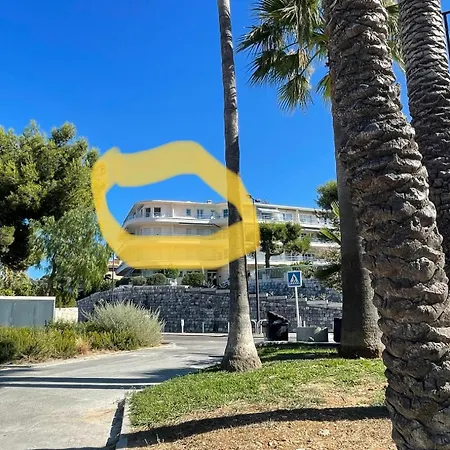 Great Apartment With Amazing Sea View At Cap D'Antibes 公寓