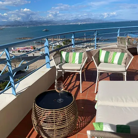 Great Apartment With Amazing Sea View At Cap D'Antibes 公寓 昂蒂布