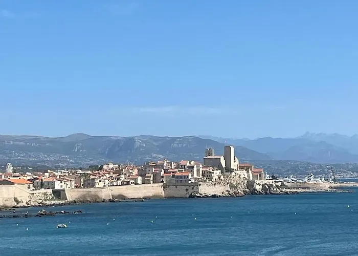 Great Apartment With Amazing Sea View At Cap D'Antibes 公寓