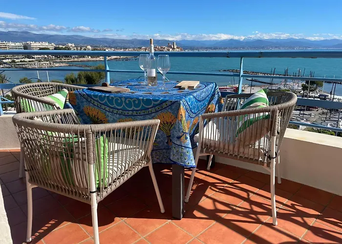 Great Apartment With Amazing Sea View At Cap D'Antibes 公寓 昂蒂布