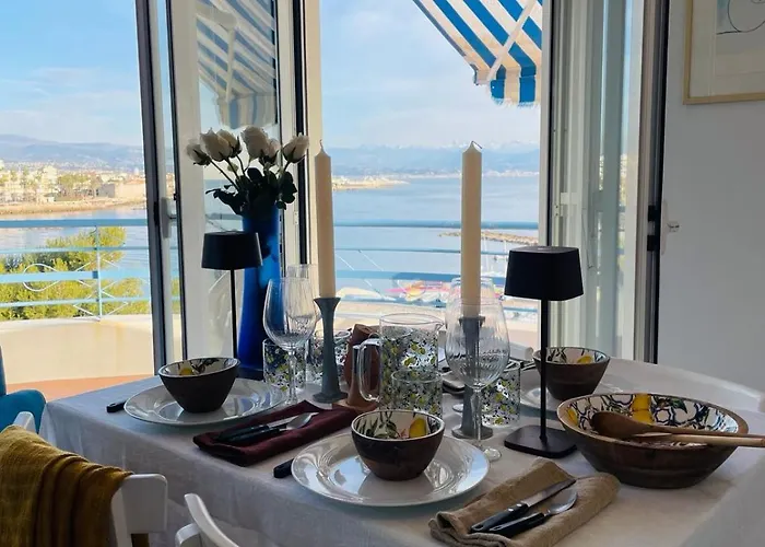 Apartamento Great With Amazing Sea View At Cap D'antibes *